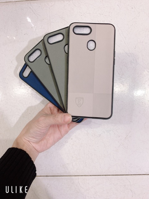 Ốp giả da Kẻ Sọc oppo A5S