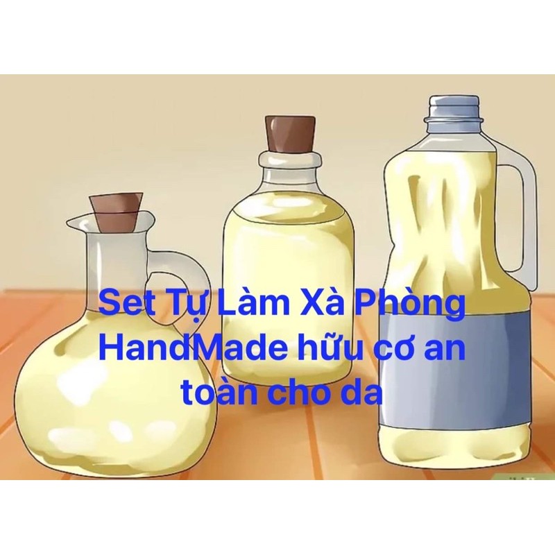 Set tự làm 10 bánh Xà Phòng Hữu Cơ an toàn cho da Original thuần khiết