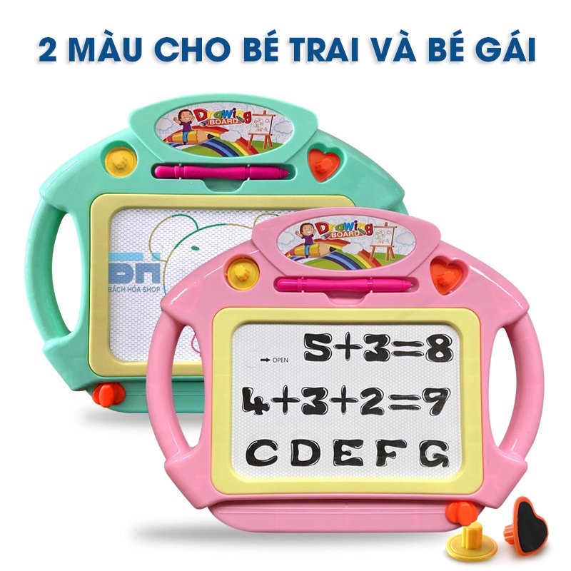 Bảng Vẽ Tự Xóa Thông Minh Giáo Dục Cho Bé Giúp Bé Tập Vẽ, Tập Viết Chữ