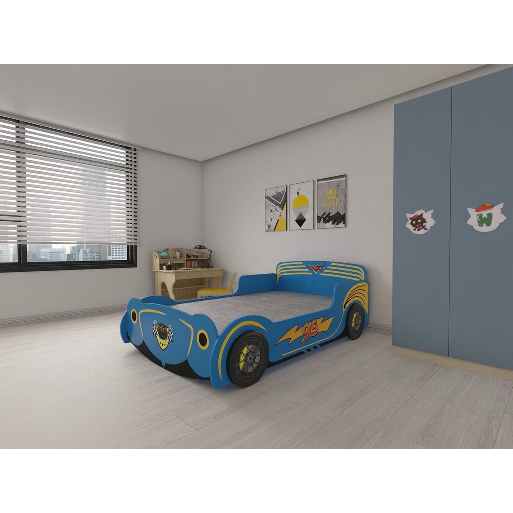 Gường ô tô cho bé trai