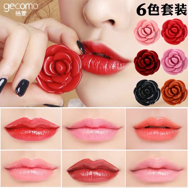 Son Dưỡng Gecomo Pot Lip Rose Petal
