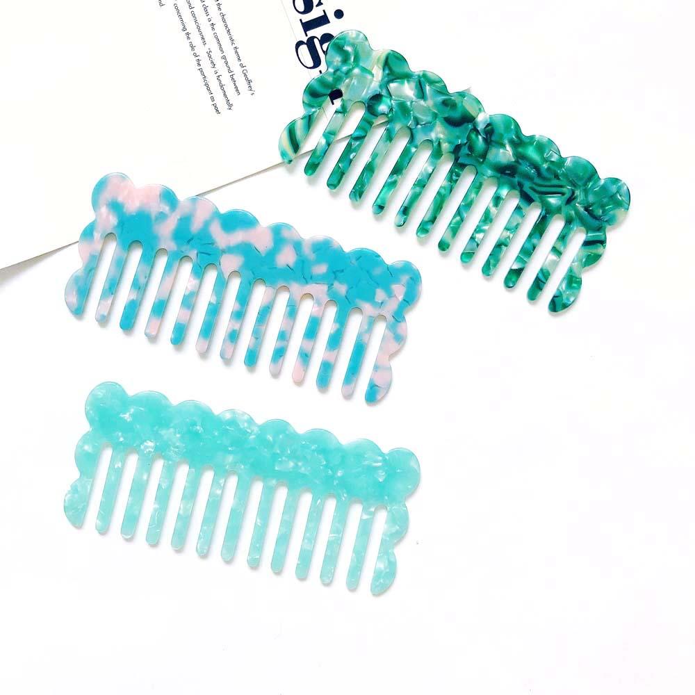 Lược Chải Tóc Tạo Kiểu Gợn Sóng Răng Thưa Thời Trang Cho Nữ