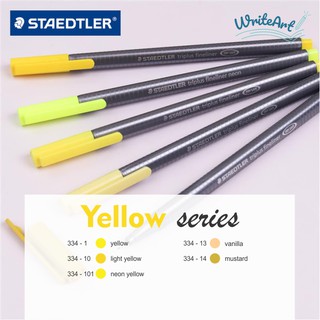 (Yellow) Bút dạ kim màu STAEDTLER Triplus Fineliner 334