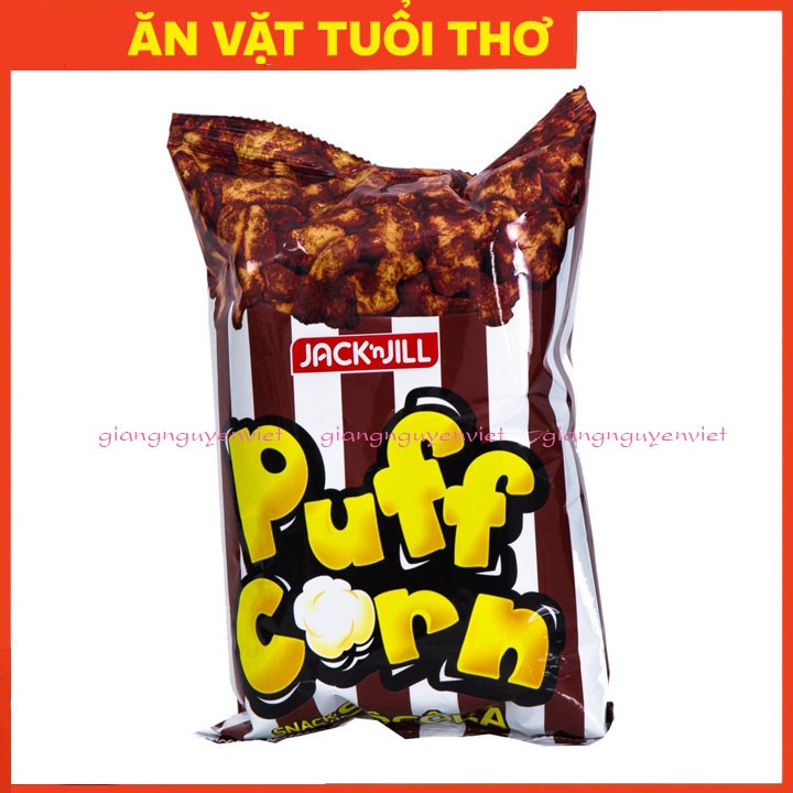 - Bim bim Snack Puff Corn vị sô cô la gói 45g/gói Bim bim socola
