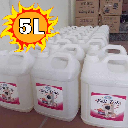 NƯỚC GIẶT BELL ĐỨC, can 5L ( Tuyển sỉ uy tín ) , đậm đặc, Siêu rẻ + siêu tiết kiệm