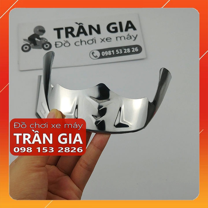 Chỉ mũi dè trước sau xe AB 160 125 năm 2023 2022 inox cacbon ốp mỏ đuôi dè airblade 125cc 160cc chắn bùn air blade