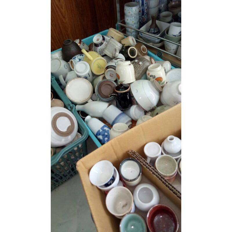 Chậu ly gốm Nhật cân ký(k chọn mẫu)