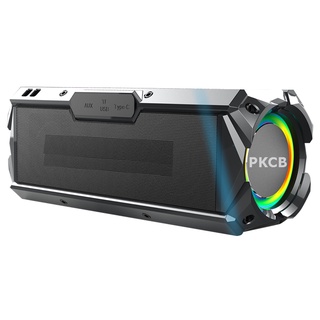 Loa Bluetooth PKCB386 Chip DSP công suất 100W TWS Lên 200W gắn thẻ nhớ, usb, Line 3.5mm cao cấp Hàng chính hãng