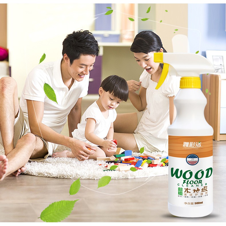Dung Dịch Chăm Sóc Làm Sạch Và Đánh Bóng Bề Mặt Sàn Gỗ 500ml