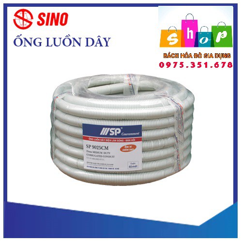 Cuộn dây soắn ruột gà SINO dùng để luồn dây điện-Giadung24h
