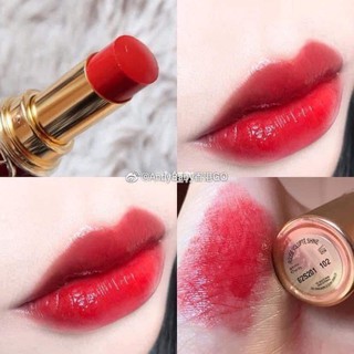 Son YSL Volupte Shine màu 102 đỏ tươi hơi ánh cam ngọt ngào và xinh tươi