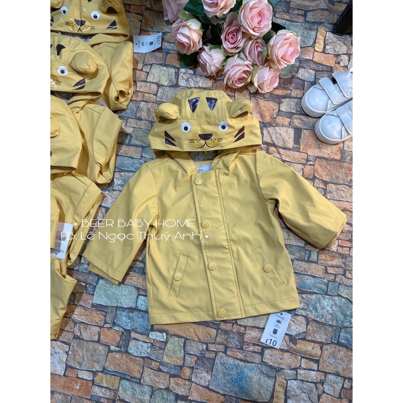 Áo khoác raincoat George Hổ Vàng