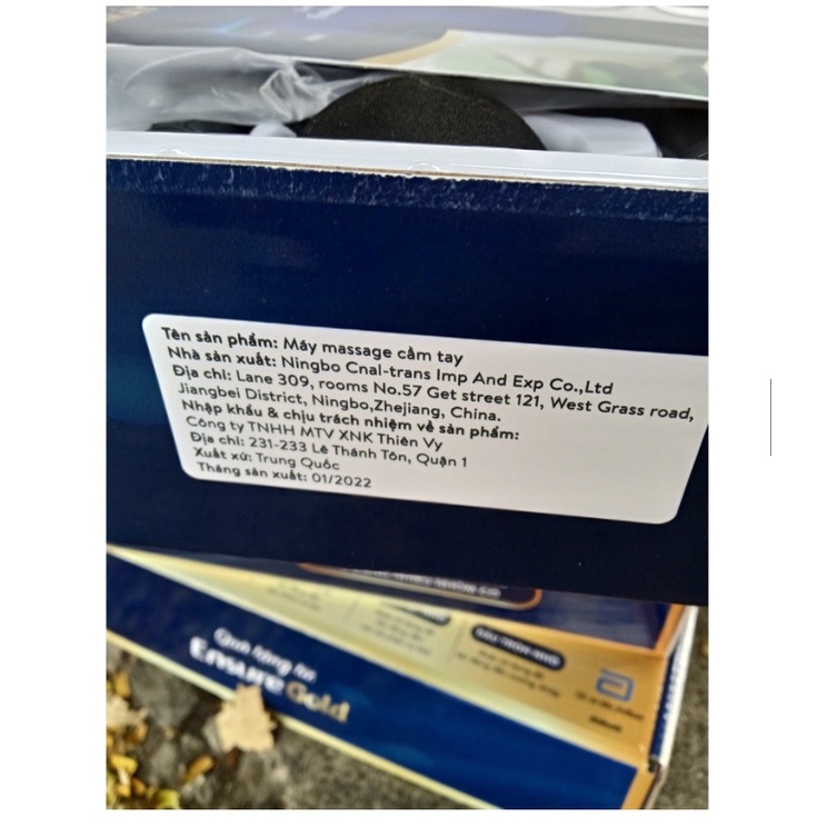 MÁY MASSAGE CẦM TAY ENSURE GOLD
