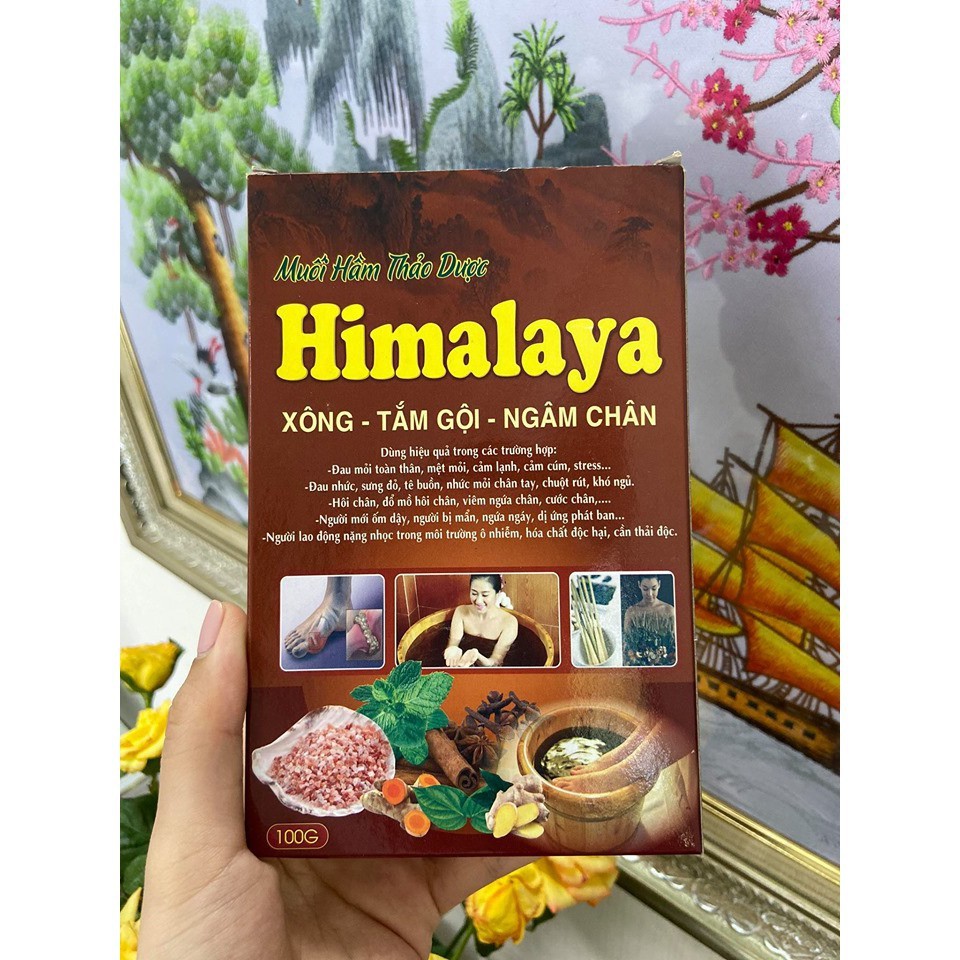 MUỐI HẦM THẢO DƯỢC HIMALAYA