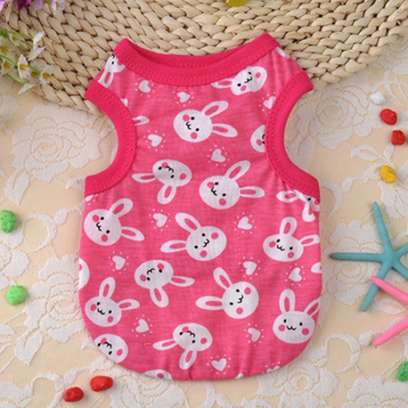 ÁO THUN MỎNG BA LỖ DỄ THƯƠNG CHO THÚ CƯNG