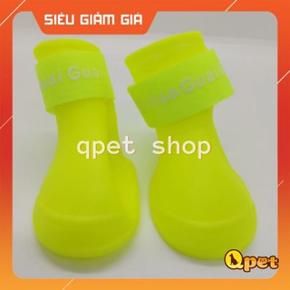 Ủng đi mưa cho chó🐶 TIỆN LỢI, DỄ SỬ DỤNG🐶 Phù hợp với chó mèo nhỏ