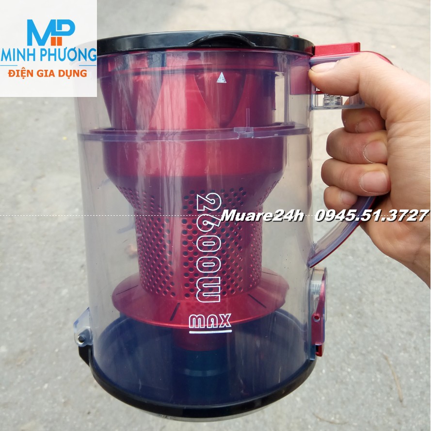 Bảo Hành 12T Máy hút bụi Vacuum Cleaner JK 2010 2600W mầu Đỏ | BigBuy360 - bigbuy360.vn