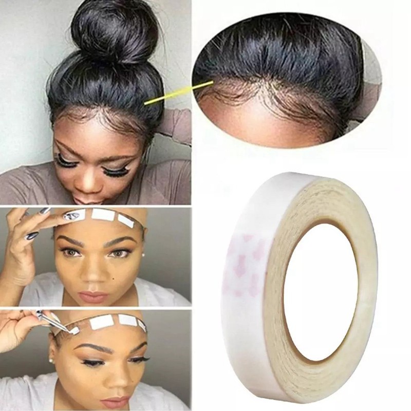 3Pcs Double Sided Adhesive Tapes Lace Front Support Tapes