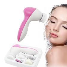 [FREESHIP]  Máy rửa mặt 5in1 BEAUTY CARE massager mặt - CÓ NHIỀU ĐẦU RỬA KHÁC NHAU - TẶNG 2 VIÊN PIN AA | BigBuy360 - bigbuy360.vn