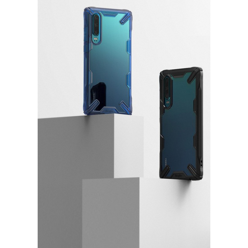 Huawei P30 /P30 Pro/Mate 20/Mate 20 pro TPU+PC Transparent Shock Resistance Protective Bumper Back Cover