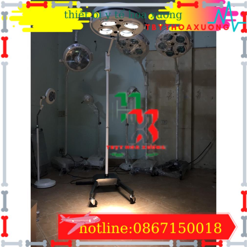 Đèn Phẫu Thuật , Đèn Tiểu Phẫu Di Động 4 Bóng LED (KL04L.III LED)