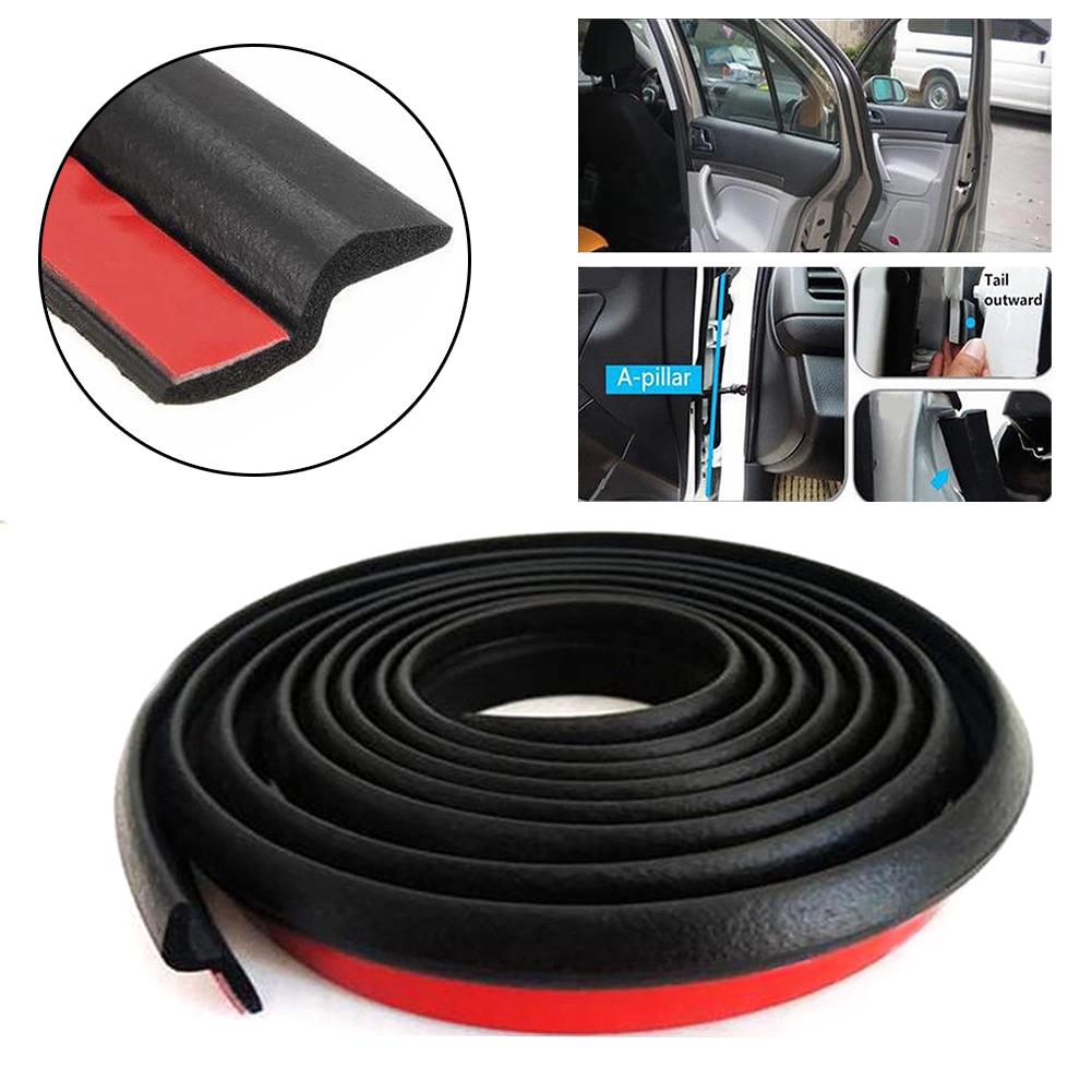 🚗2 mét Z Shape Ô tô Cửa Dải Dải EPDM Cách âm Chống bụi Cách âm Ô tô Cao su