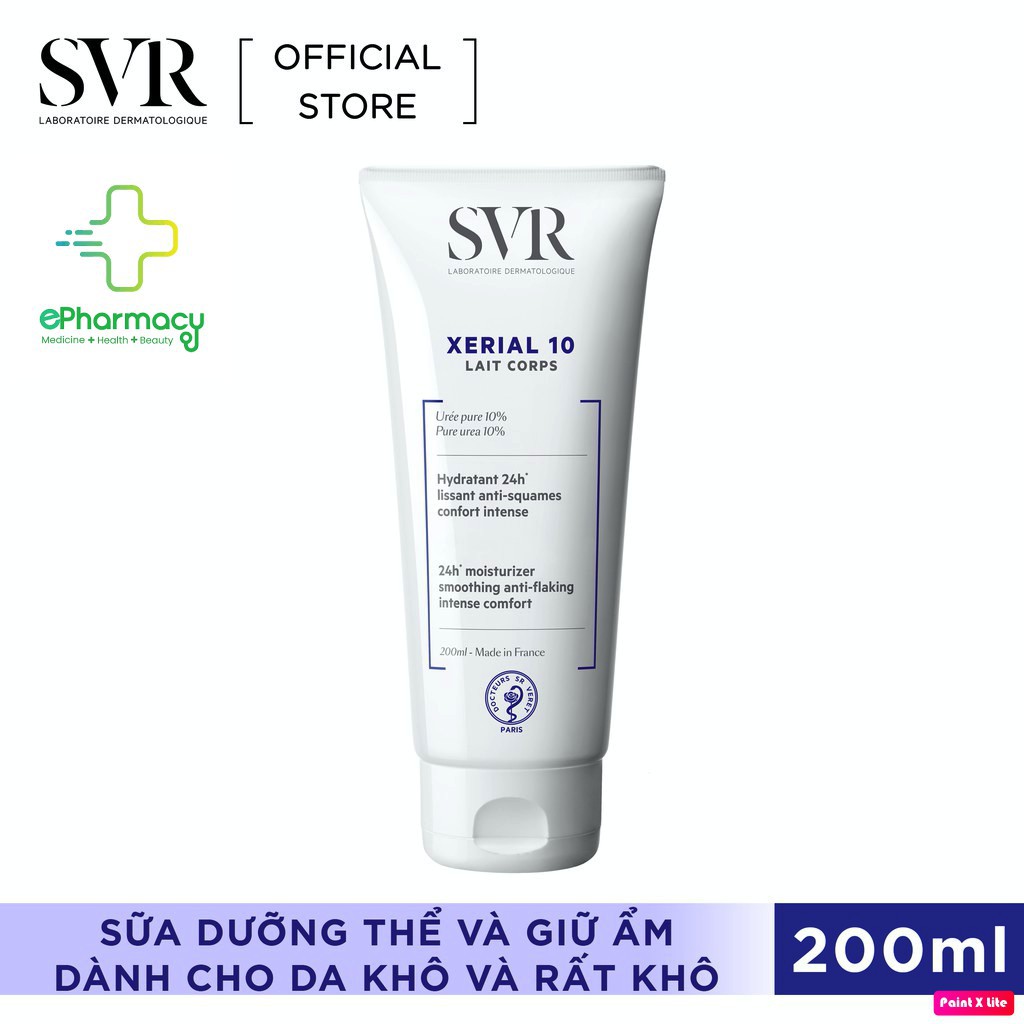 Sữa Dưỡng Thể Dưỡng Ẩm SVR Xérial 10 Lait Corps 200ml