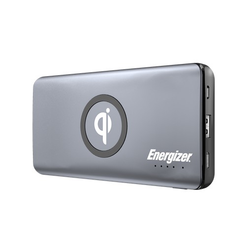 Pin Sạc Dự Phòng Tích Hợp Sạc Không Dây Energizer QE10005CQ - 10,000mAh, QC3.0, USB-C PD 3.0