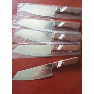 Bộ dao kiwi cán gỗ thái Lan 4 cỡ .