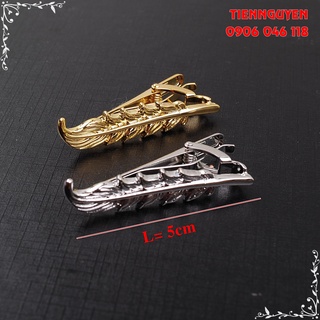 Kẹp cà vạt nam bản trung ( 5cm)