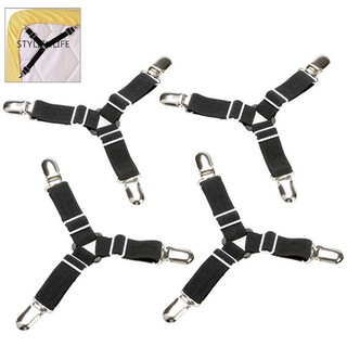 Set 4 kẹp co giãn để căng ga giường độc đáo tiện lợi