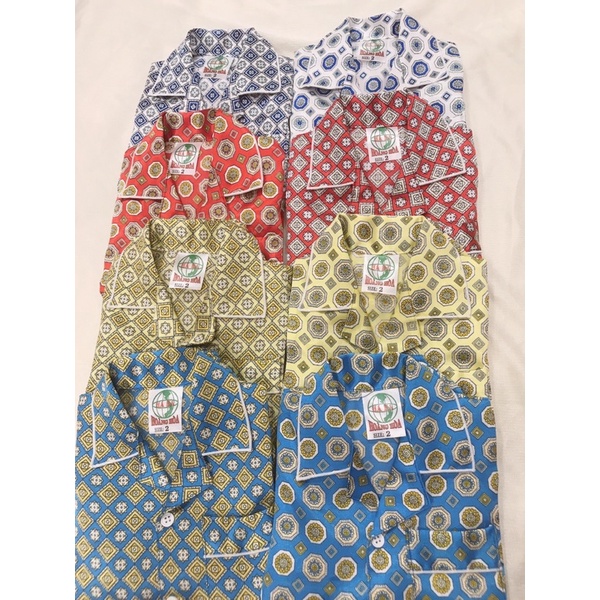 Bộ pijama lụa dài tay cho bé trai và bé gái (4-31kg)