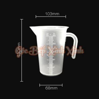 Ca đong chia vạch dày dặn