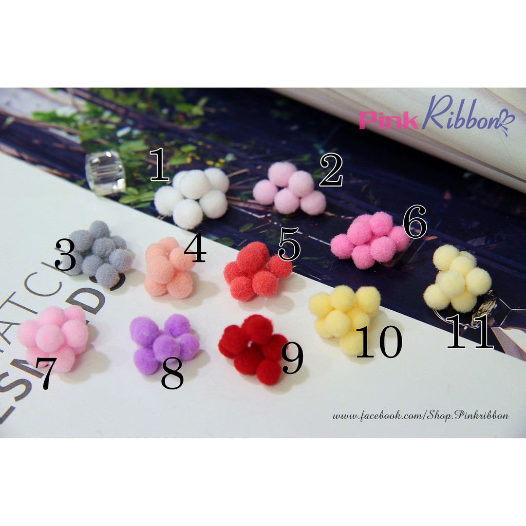 Bông mút len nhiều màu 5mm