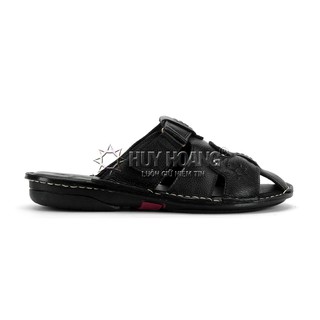 Dép rọ nam cao cấp màu đen PH7729
