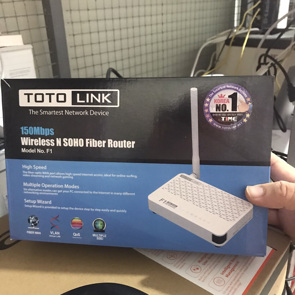 Modem Quang. AON Totolink F1 hàng mới nguyên hộp