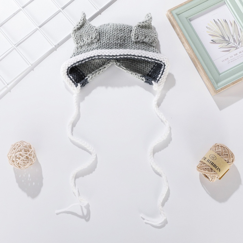Mũ Beanie Đan Len Dễ Thương Làm Phụ Kiện Chụp Ảnh Cho Bé Sơ Sinh