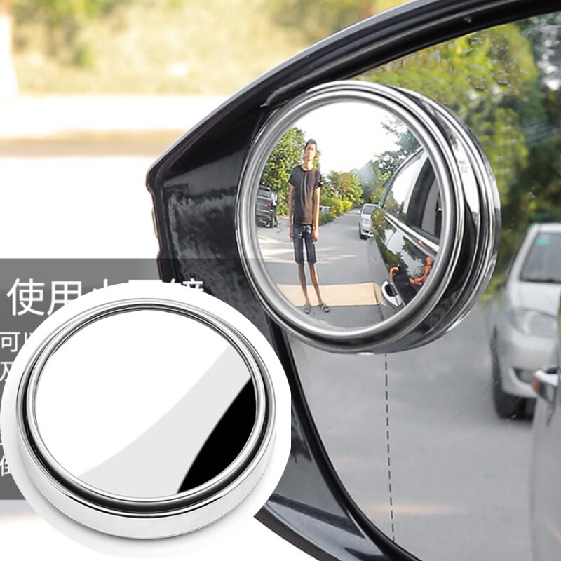BIG SIZE Gương cầu lồi ô tô xóa điểm mù khi lùi xe, tăng góc quan sát phía sau hoặc khi xi nhan rẽ