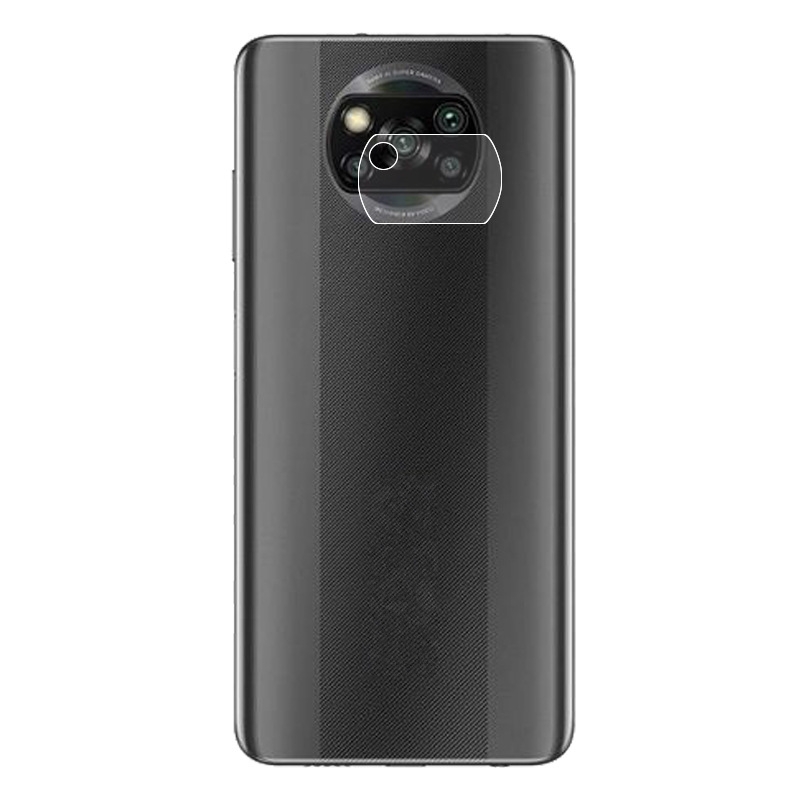 Kính Cường Lực Bảo Vệ Ống Kính Máy Ảnh Cho Xiaomi Poco X3