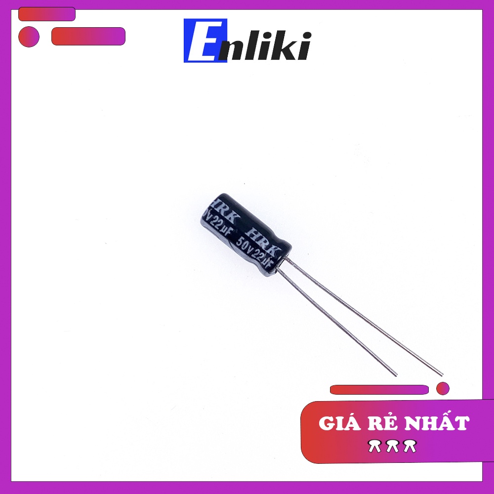 Bộ 5 Chiếc 22uF Tụ Hóa 50V (5x11mm)