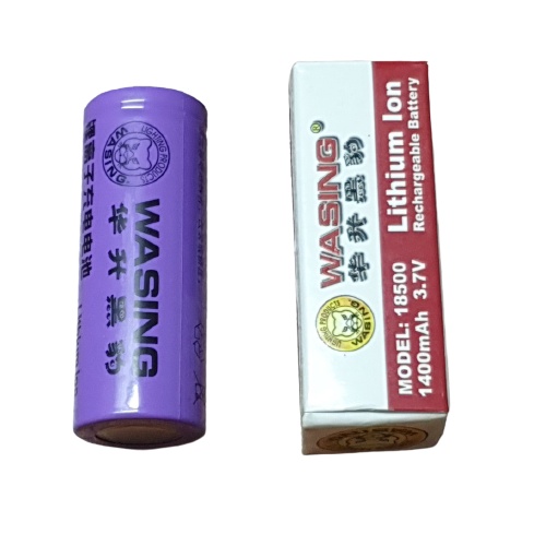 Pin sạc 18650 cho tông đơ, quạt mini, micro 3.7V 1400mAh