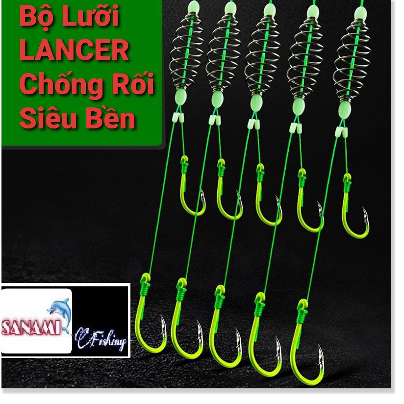 Lancer Câu Cá Chống Rối Siêu Bén- Đồ Câu DHS - Thích hợp câu lăng xê, Cá Chép, Cá Rô, Diếc, Trắm....
