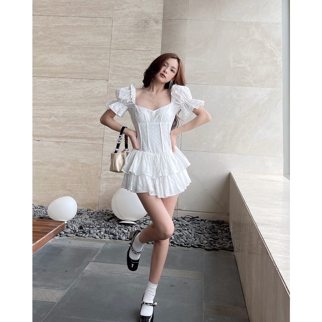 ONONMADE Jumpsuit thêu hoa Angelic Mini Dress | BigBuy360 - bigbuy360.vn