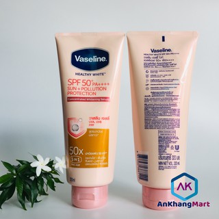 Sữa Dưỡng Thể Vaseline Perfect Serum 50X Tuýp 320ml