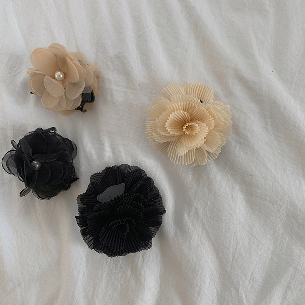 LADY ROSE Kẹp Càng Cua Đính Hoa Hồng Thanh Lịch Cho Nữ