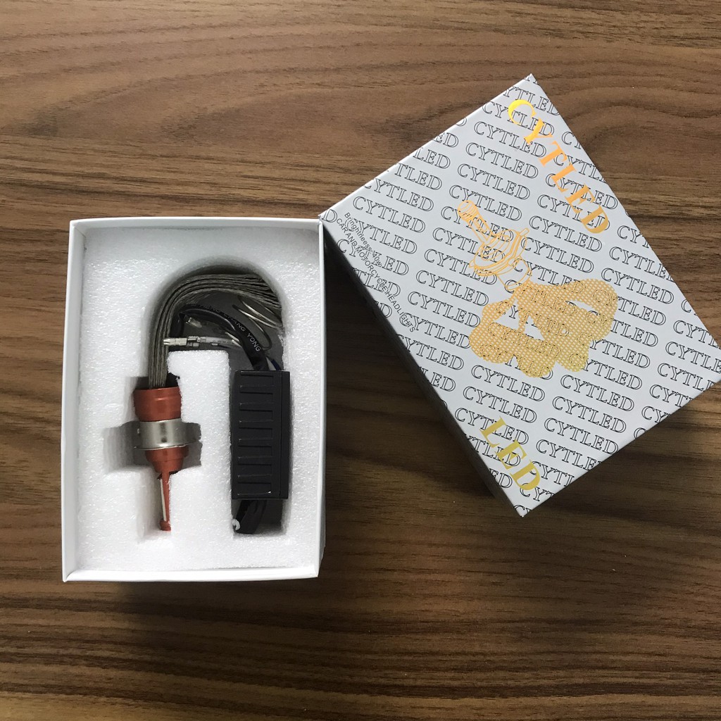 Đèn pha led CYT  siêu sáng, Đèn led đuôi công tản nhiệt gắn cho xe ga xe số  - DLCYT