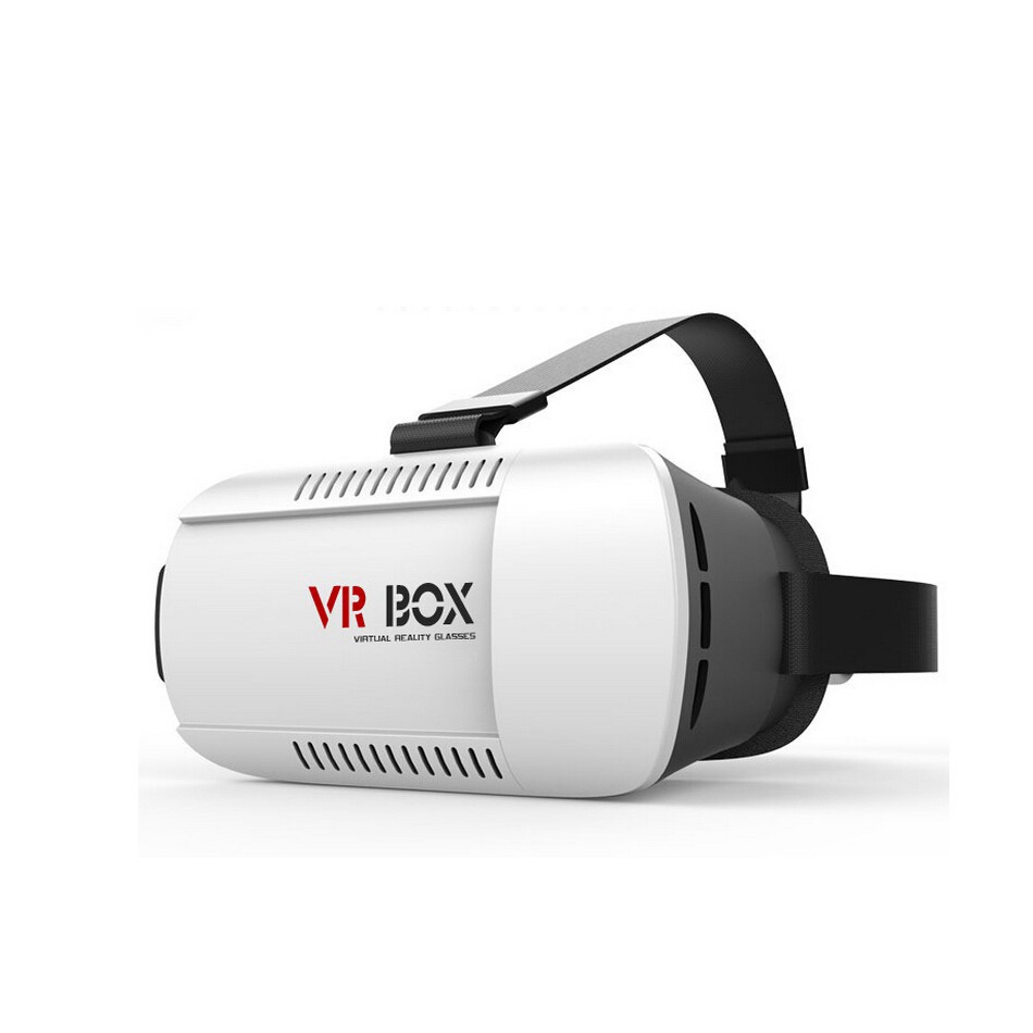 Kính thực tế ảo xem phim 3D VR Box phiên bản 2.0 màu trắng + Tặng Dụng cụ đa năng  Zg52