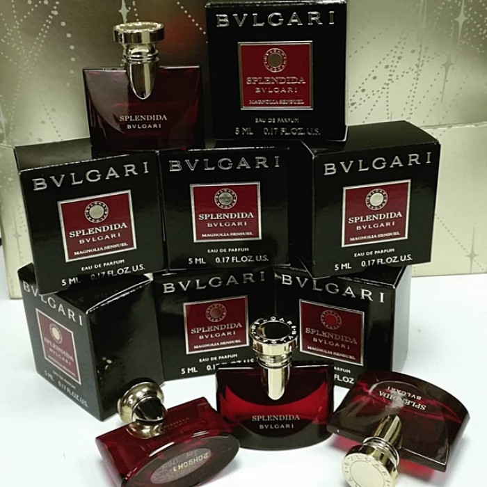 NƯỚC HOA MINI NỮ BVLGARI SPLENDIDA MAGNOLIA SENSUEL EDP 5ML CHÍNH HÃNG - 6598