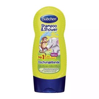 Dầu gội và sữa tắm Bubchen hương trái cây nhiệt đới