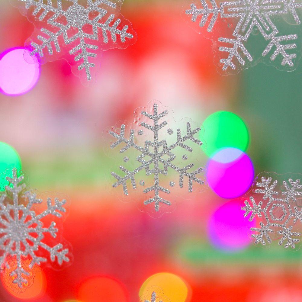 Đề Can Dán Cửa Kính Họa Tiết Giáng Sinh Tinh Tế Trang Trí Nhà Cửa